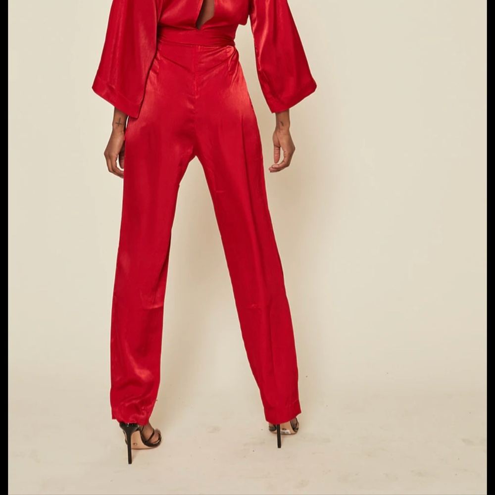 Red Jumpsuit - Picture 3 of 5